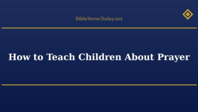 How to Teach Children About Prayer